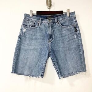Silver Jeans Co. Distressed Denim Jean Shorts